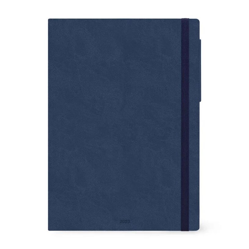 8054117626013-Agenda Colours Collection - 1 semaine sur 2 pages - 19,5 x 26,5 cm - bleu - Legami-P_405121023_3-0