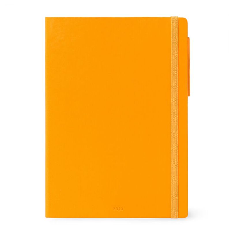 8054117626037-Agenda Colours Collection - 1 semaine sur 2 pages - 19,5 x 26,5 cm - orange - Legami-P_405121025_3-0