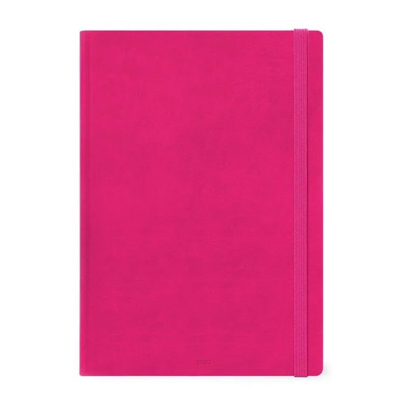 8054117626129-Agenda Colours Collection - 1 jour par page - A4 - rose fuchsia - Legami-P_405121034_3-0