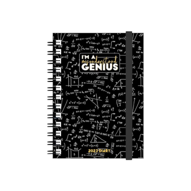 8054117626747-Agenda de poche Genius - 1 semaine sur 2 pages - 8,5 x 13 cm - Legami-P_405121100_3-0