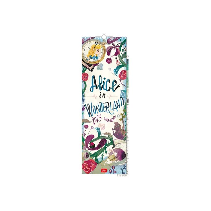 8054117622800-Calendrier mensuel Alice au pays des merveilles - 16 x 49 cm - Legami-P_405121154_2-0