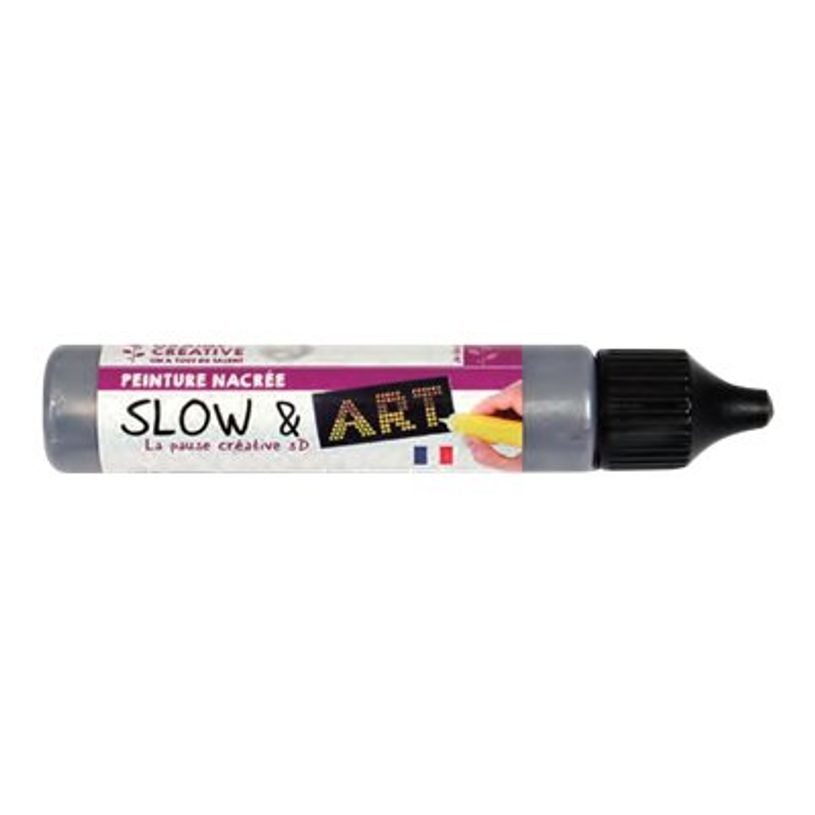 3471056163402-Graine Creative Slow & Art - peinture - blanc nacré - 30 ml-P_405121232_1-0