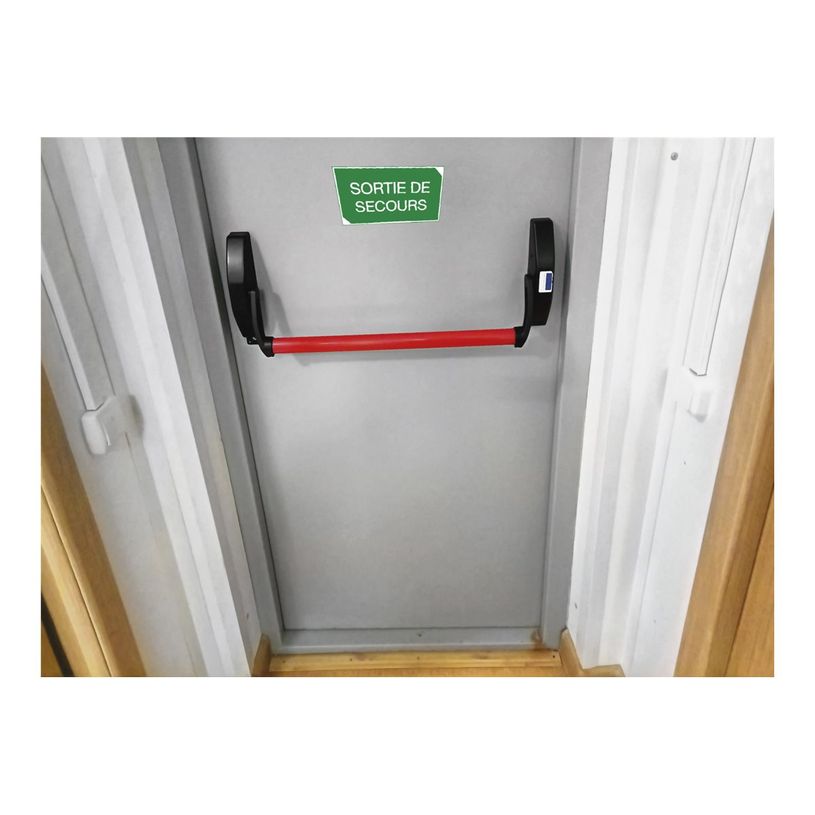 3130630670032-Exacompta - Panneau de signalisation adhésif - Sortie de secours - 200 x 110 mm - vert-P_405121354_2-1