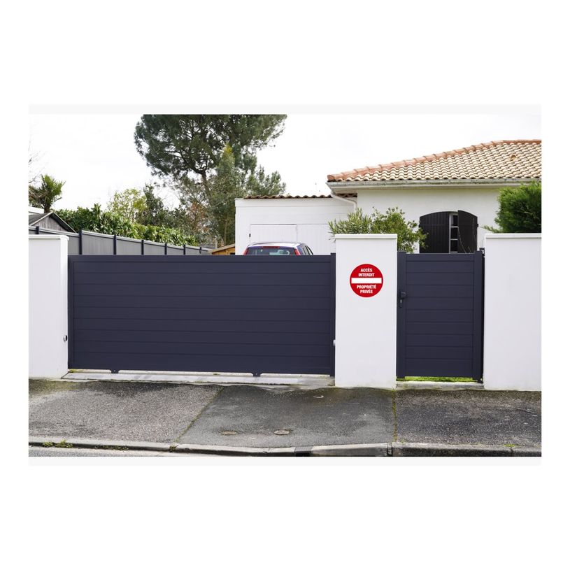 3130630671015-Exacompta - Panneau Défense d'entrer/propriété privée - 20 cm de diamètre-P_405121359_1-1