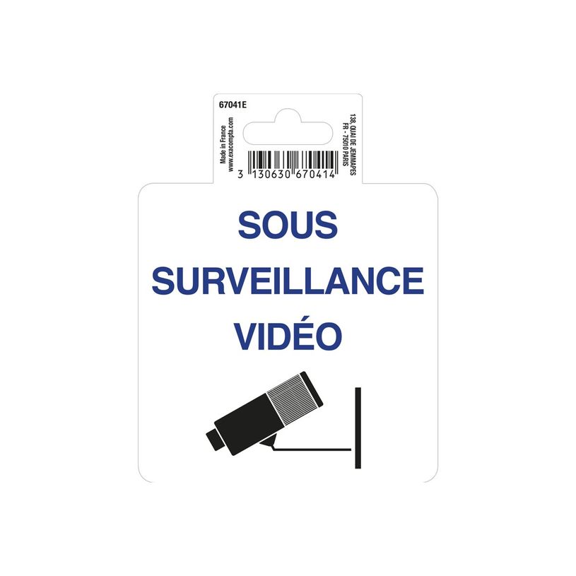 3130630670414-Exacompta - Pictogramme - Surveillance vidéo - 100 x 100 mm-P_405121372_2-0