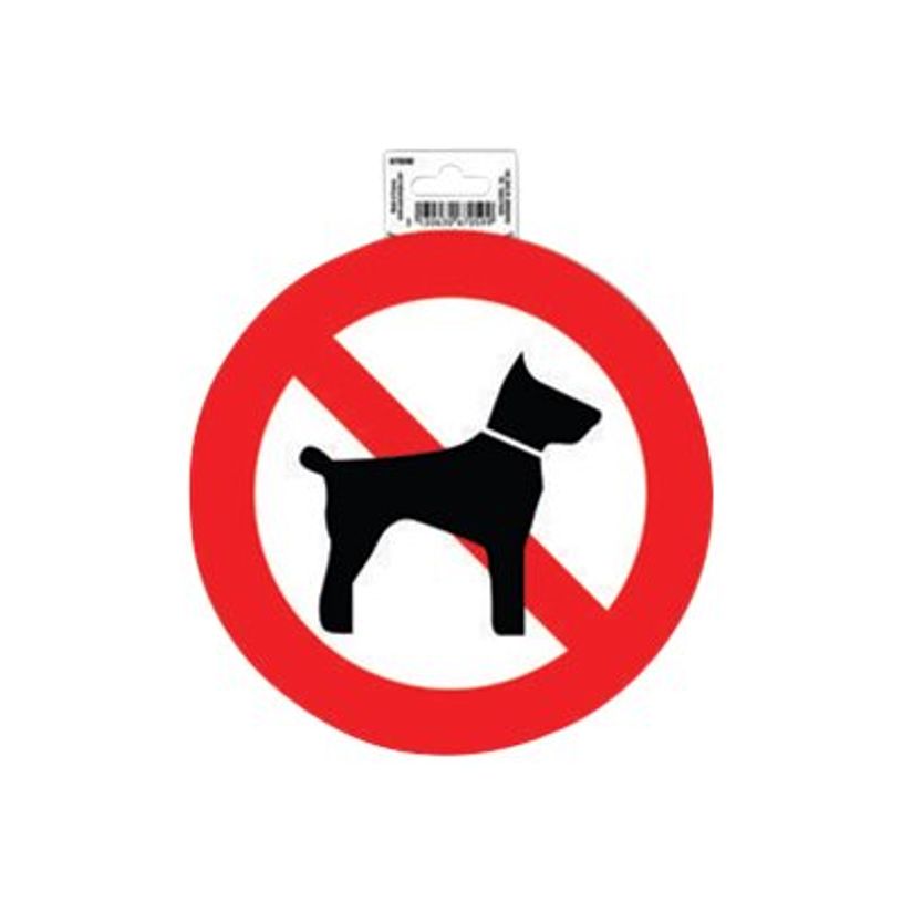 3130630670599-Exacompta - Pictogramme adhésif "interdit aux chiens" - 20 cm de diamètre-P_405121386_2-0
