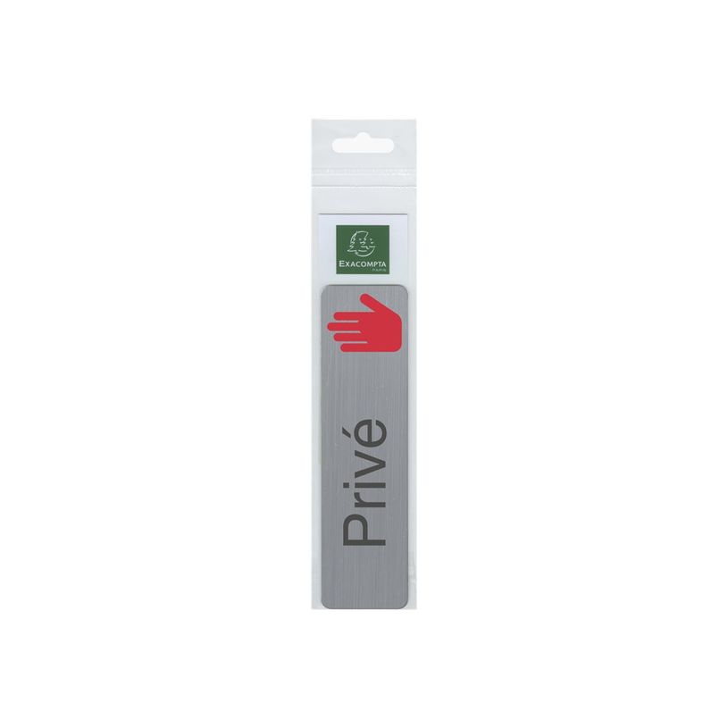 3130630671503-Exacompta - Plaque adhésive - 16,5 x 4,4 cm - Privé-P_405121388_1-1