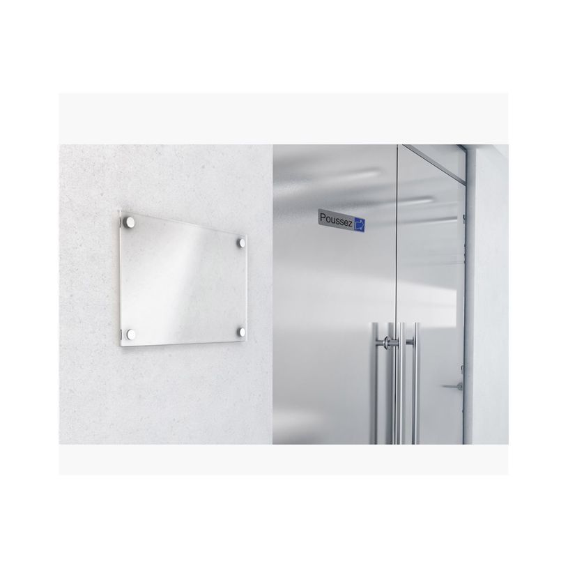 3130630671558-Exacompta - Pictogramme - Poussez - 44 x 165 mm - aluminium brossé-P_405121393_2-2