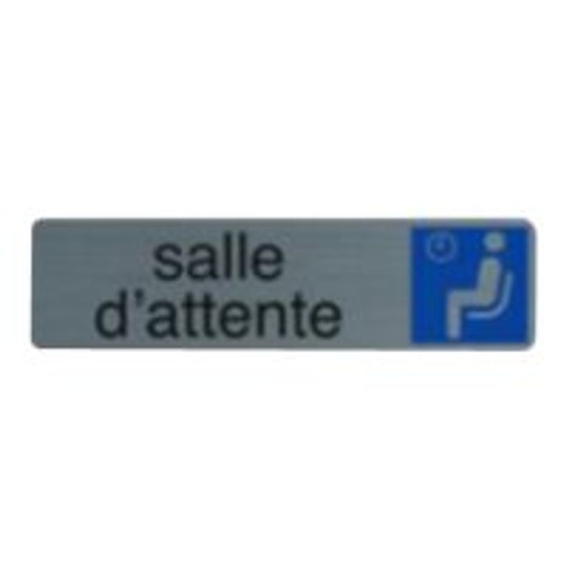 3130630671671-Exacompta - Pictogramme - Salle d'attente - 44 x 165 mm - aluminium brossé-P_405121405_5-0
