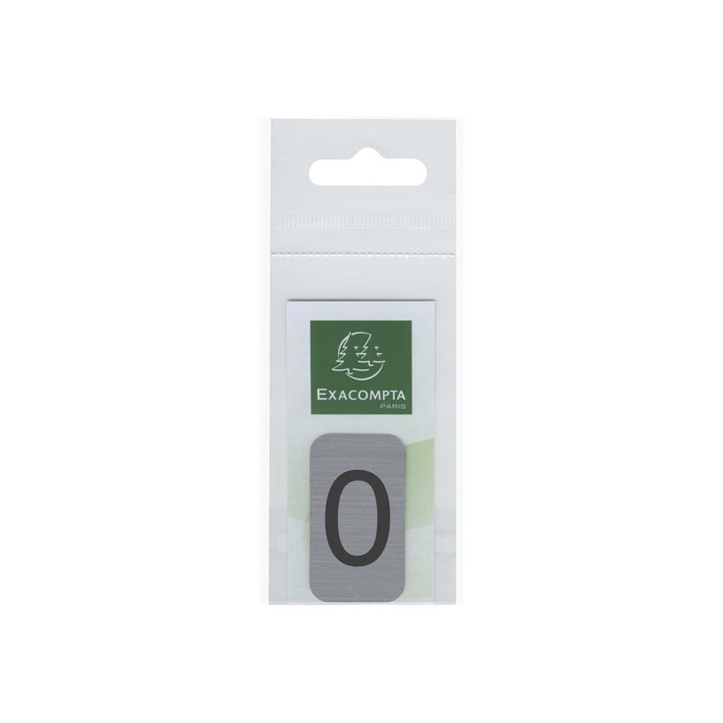 3130630671909-Exacompta - Plaque adhésive chiffre 0 - 25 x 44 mm - aluminium brossé-P_405121420_1-1