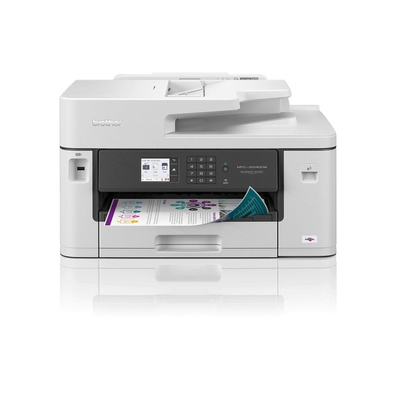 4977766817790-Brother MFC-J5340DW - imprimante multifonction jet d'encre couleur A3 - Recto-verso - Wi-P_405121480_14-11