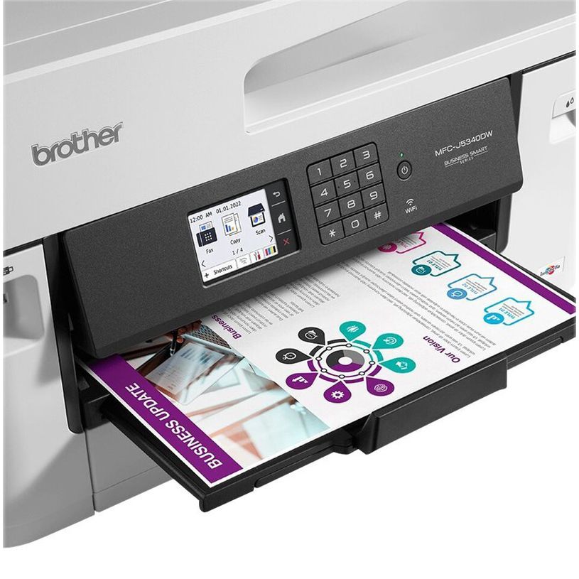 4977766817790-Brother MFC-J5340DW - imprimante multifonction jet d'encre couleur A3 - Recto-verso - Wi-f-P_405121480_7-3