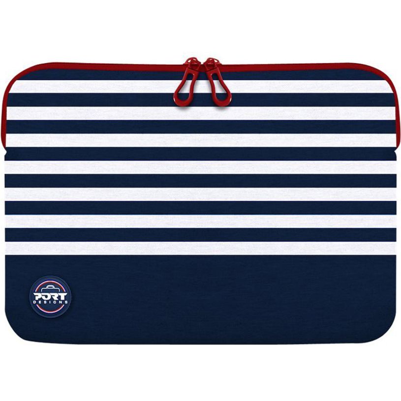 3567041404176-Port Designs La Marinière - Housse pour ordinateur portable 15,6" - bleu/blanc-P_405121549_2-0