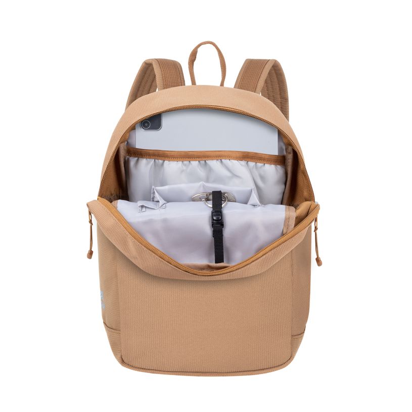 4260709010335-RIVACASE Aviva - Sac à dos 6L avec emplacement tablette 10,5" - beige-P_405121562_12-11