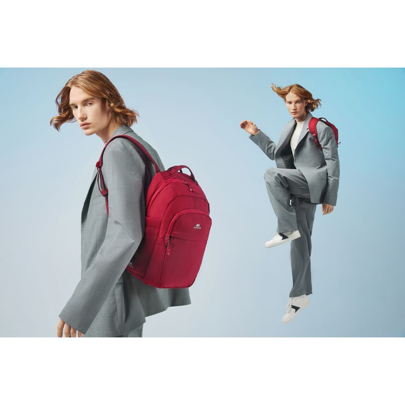 4260709010359-RIVACASE Aviva - Sac à dos 6L avec emplacement tablette 10,5" - rouge-P_405121564_23-22