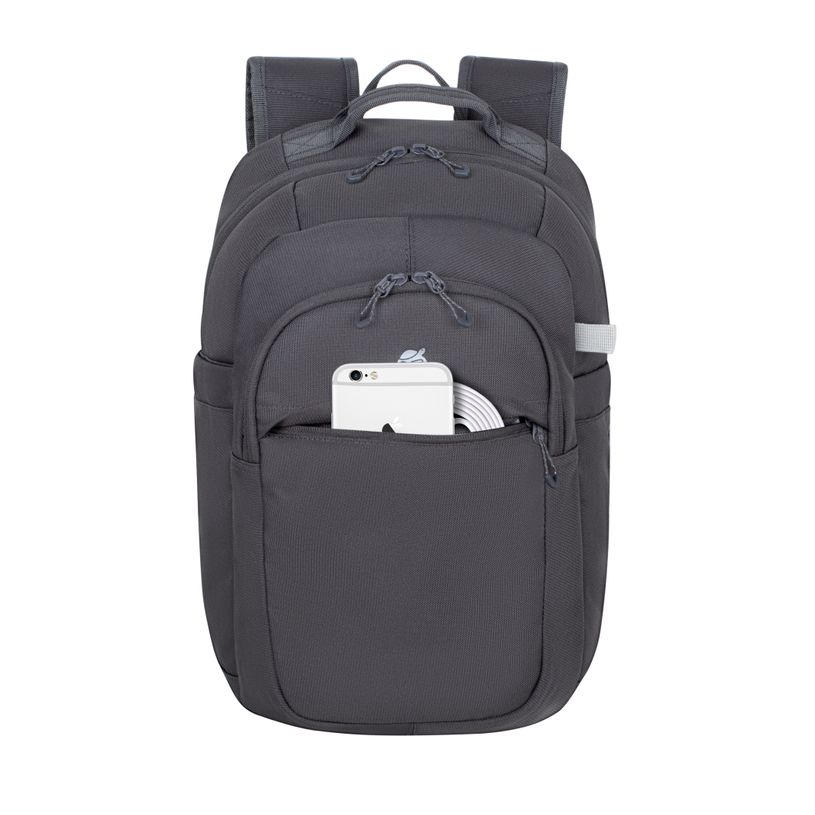 4260709010380-RIVACASE Aviva - Sac à dos pour ordinateur portable 14" - gris-P_405121567_8-7