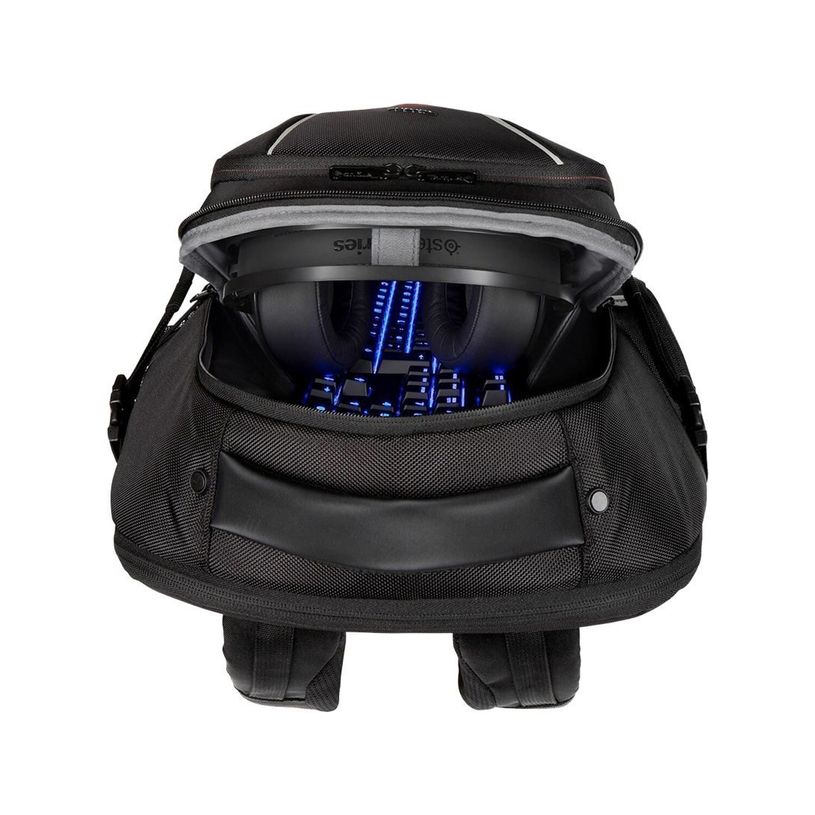 5051794021509-Targus Strike Gaming - Sac à dos pour ordinateur portable 17,3" - noir/rouge-P_405121607_8-7