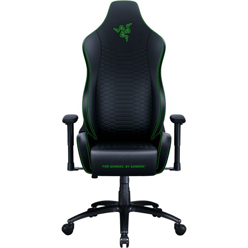 8886419354024-Fauteuil gamer Razer ISKUR - accoudoirs réglables - Noir et vert-P_405121620_1-0