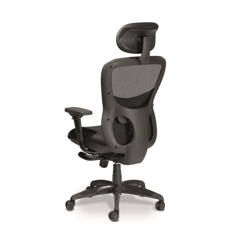 8033540636639-Fauteuil de bureau ATHOS - accoudoirs réglables - appuie-tête réglable - noir-P_405121631_3-2