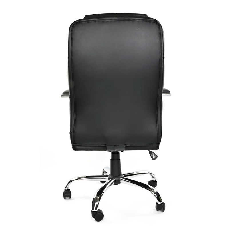 8033540636714-Fauteuil de bureau MILO - accoudoirs fixes - appui-tête intégré - noir-P_405121634_4-3
