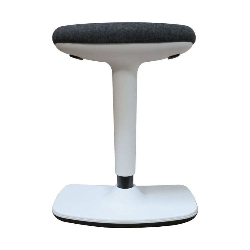 8033540636646-Siege Technique LED - tabouret assis-debout - hauteur réglable jusqu'à 76 cm - blanc-P_405121641_1-0