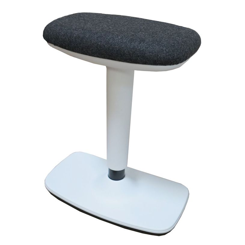 8033540636646-Siege Technique LED - tabouret assis-debout - hauteur réglable jusqu'à 76 cm - blanc-P_405121641_2-1