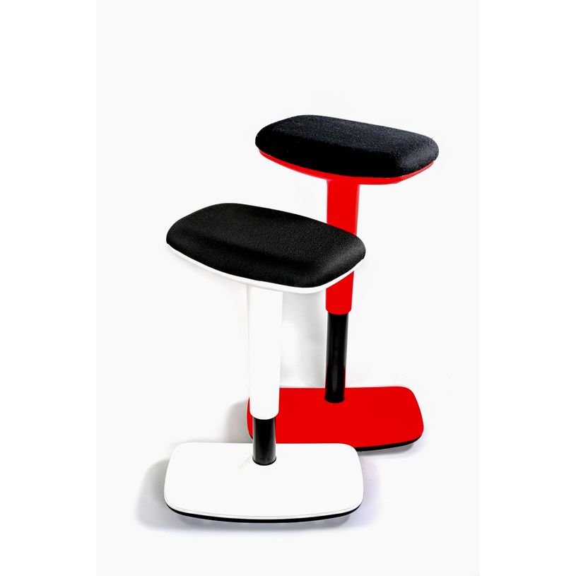 8033540636660-Siege Technique LED - tabouret assis-debout - hauteur réglable jusqu'à 76 cm - rouge-P_405121643_2-1