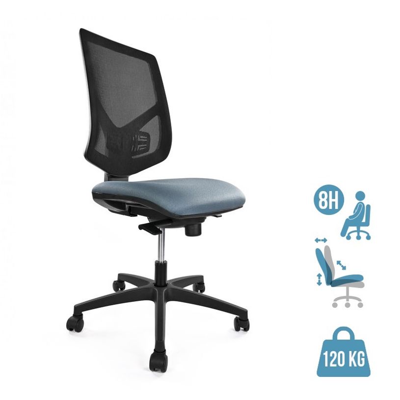 8033540636745-Fauteuil de bureau UNIT AIR - Accoudoirs en option - gris-P_405121652_1-0