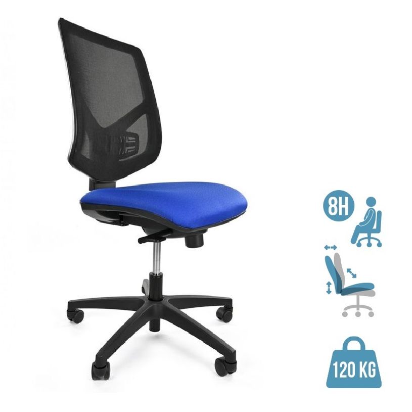 8033540636752-Fauteuil de bureau UNIT AIR - Accoudoirs en option - bleu-P_405121653_1-0