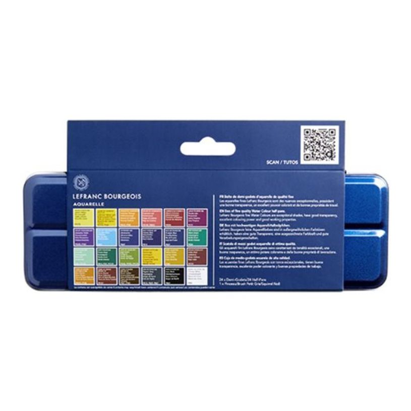 3013643014492-Lefranc Bourgeois Studio - 24 Tubes de peinture aquarelle - couleurs assorties-P_405121708_1-5