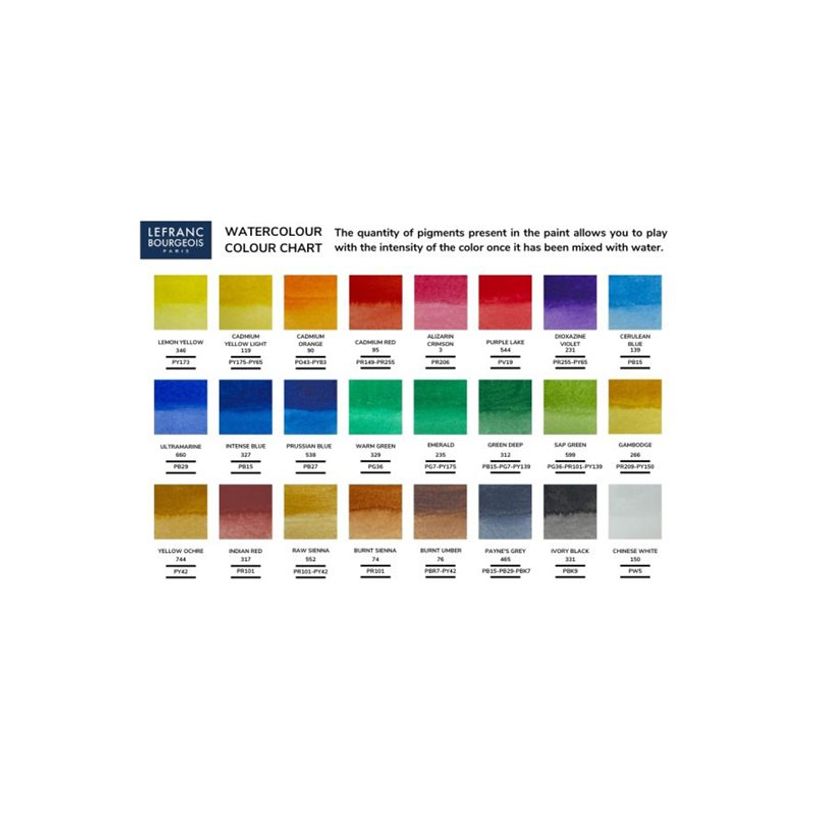 3013643014492-Lefranc Bourgeois Studio - 24 Tubes de peinture aquarelle - couleurs assorties-P_405121708_4-2