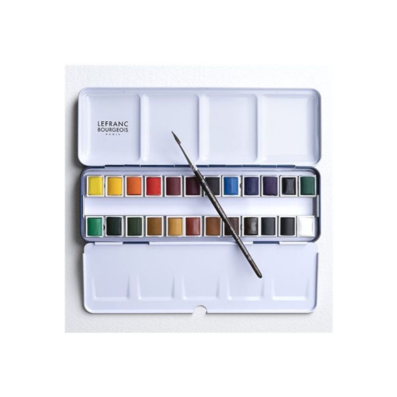 3013643014492-Lefranc Bourgeois Studio - 24 Tubes de peinture aquarelle - couleurs assorties-P_405121708_8-1