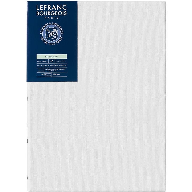 3013641111599-Lefranc Bourgeois Classic - Toile pré-étirée - 4F - 100 % lin-P_405121729_1-0
