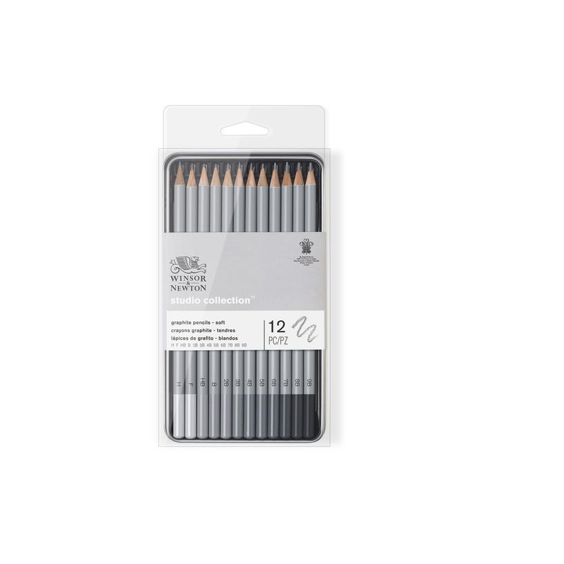 884955064849-Winsor & Newton Studio Collection - Pack de 12 crayons graphites - 2B, 3B, 4B, 5B, 6B, 7B, -P_405121766_1-1
