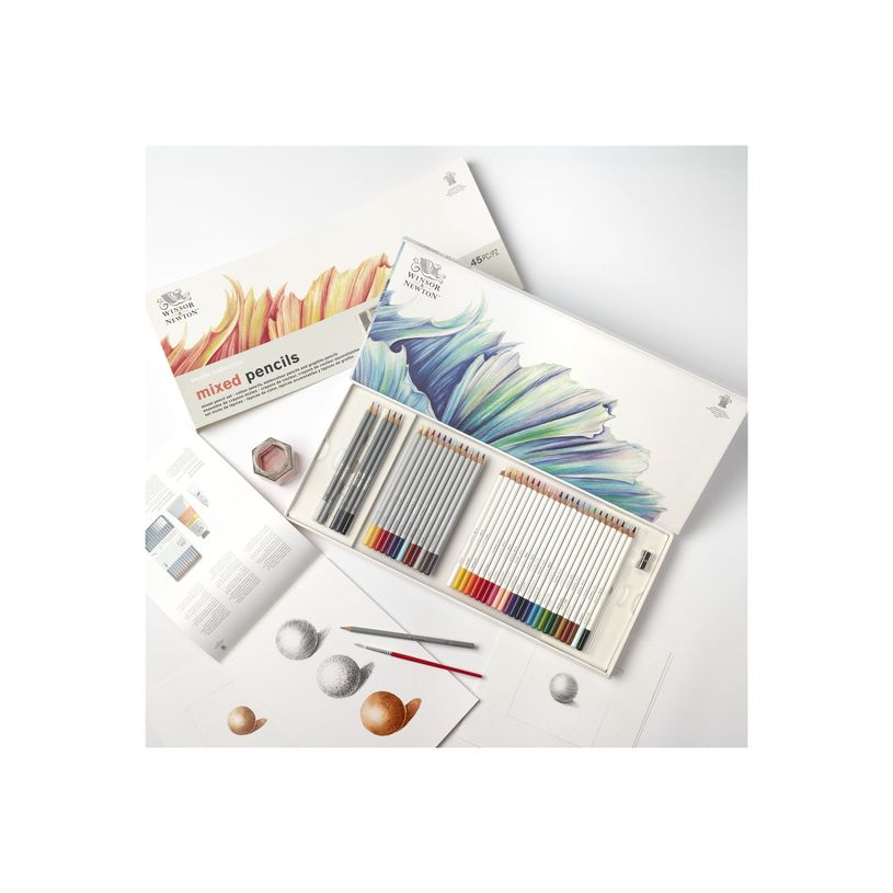 884955085196-Winsor & Newton Studio Collection - Coffret de 42 crayons techniques mixtes - couleurs asso-P_405121778_7-1