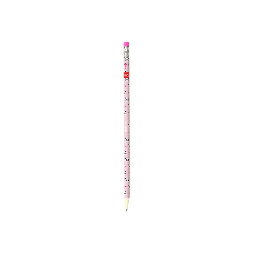 2 Taille-crayons Panda Avec Gomme 4B - Mignon, Antidérapant, Pour Enfants école Ou Dessin