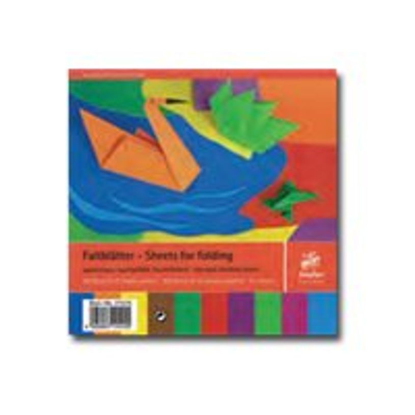 Kit Origami : Livre + 32 Feuilles De Papier 15x15 Cm - 16 Couleurs - Marque Toyo - Neuf