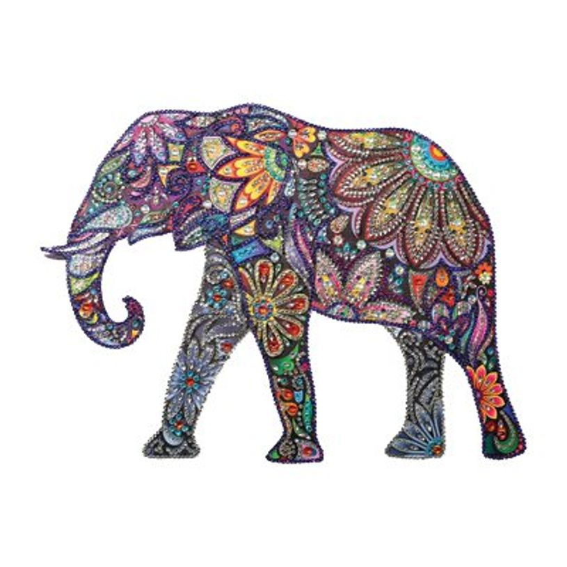 3532431170351-Graine Creative - kit diamond painting - éléphant - 30 x 30 cm-P_405121994_1-0