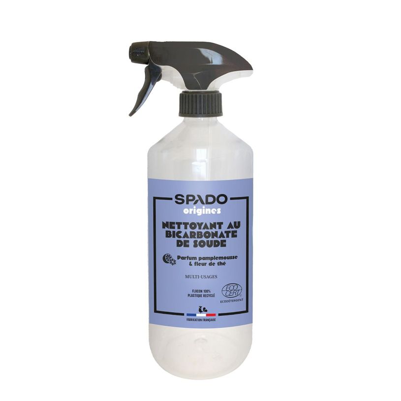 3172358351602-Gloss - Bicarbonate de Soude dégraissant/détartrant /nettoyant - vaporisateur 750 ml--0