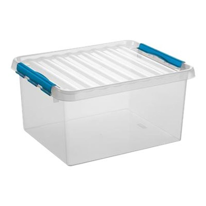 8711112785359-Sunware Q-line - boîte d'archive - pour 500 x 400 x 260 mm - 36 litres - bleu, transparen-P_405122048_1-0