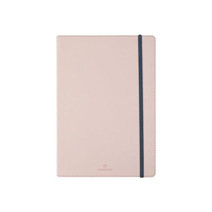 3664447130941-Oberthur Carmen - Carnet de notes rigide - A5 - ligné - 200 pages - blush-P_405122461_5-0