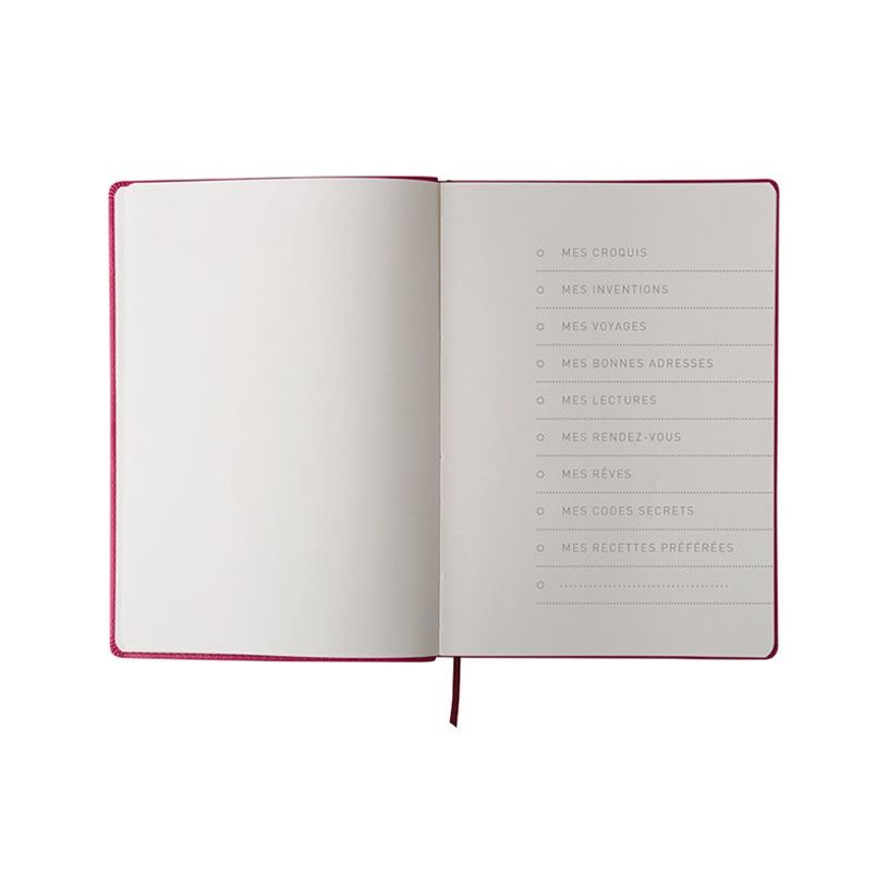 3664447127071-Oberthur Carmen - Carnet de notes souple - A5 - uni - 200 pages - corail-P_405122465_2-4