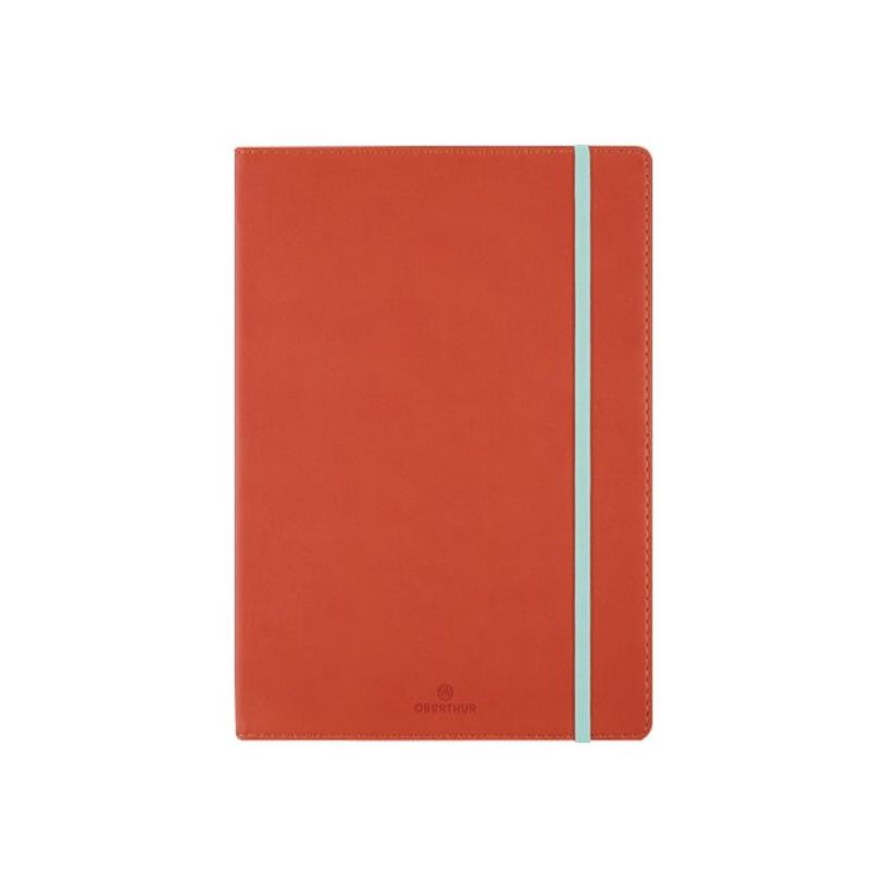 3664447127071-Oberthur Carmen - Carnet de notes souple - A5 - uni - 200 pages - corail-P_405122465_4-0
