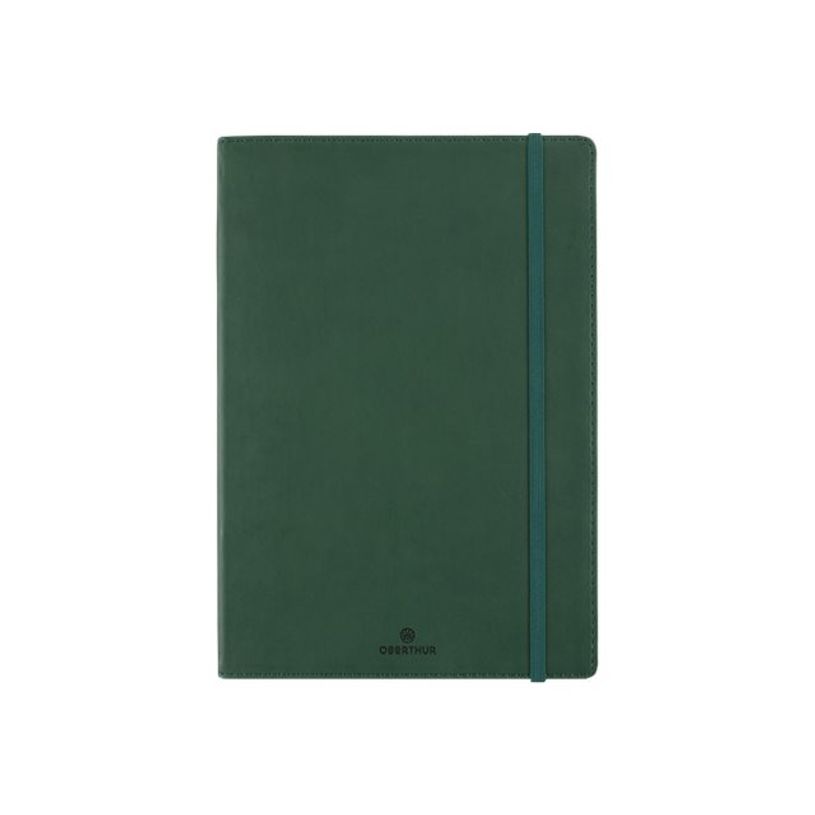 3664447131153-Oberthur Balthazar - Carnet de notes souple - A5 - ligné - 200 pages - vert-P_405122474_2-0