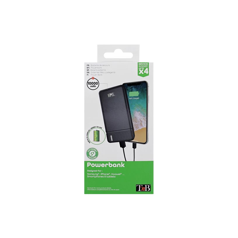 3303170107331-T'nB - powerbank / batterie de secours rechargeable pour smartphone - 10000 mAh-P_405122728_4-7