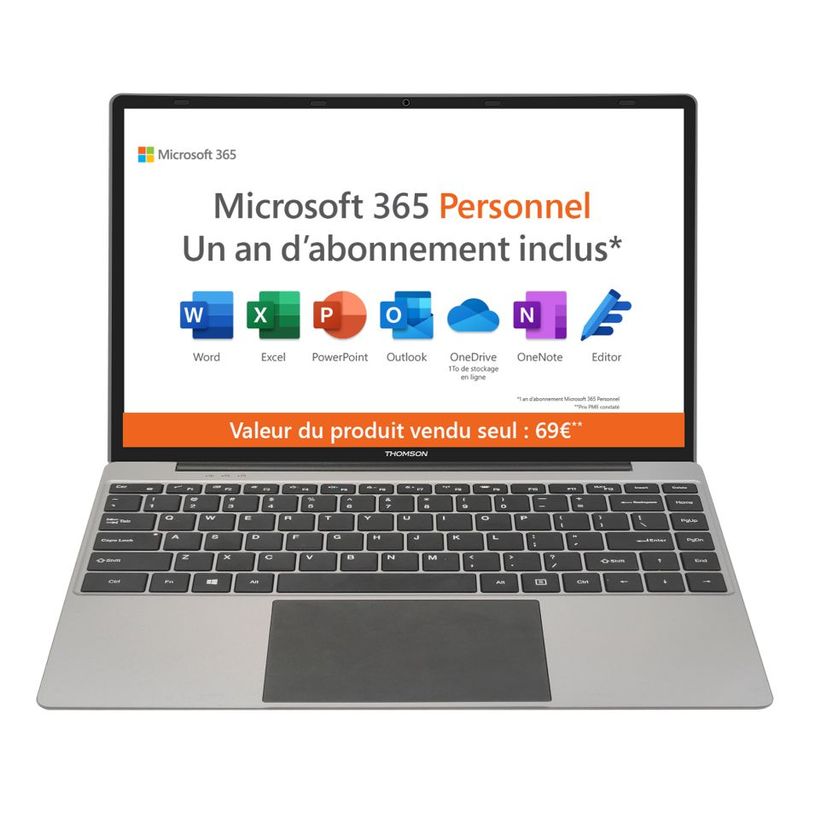 3663792023441-THOMSON Notebook K14C4T128 - PC portable 14.1" - Intel Celeron N4100 - 4 Go RAM - 128 Go S-P_405122818_1-0