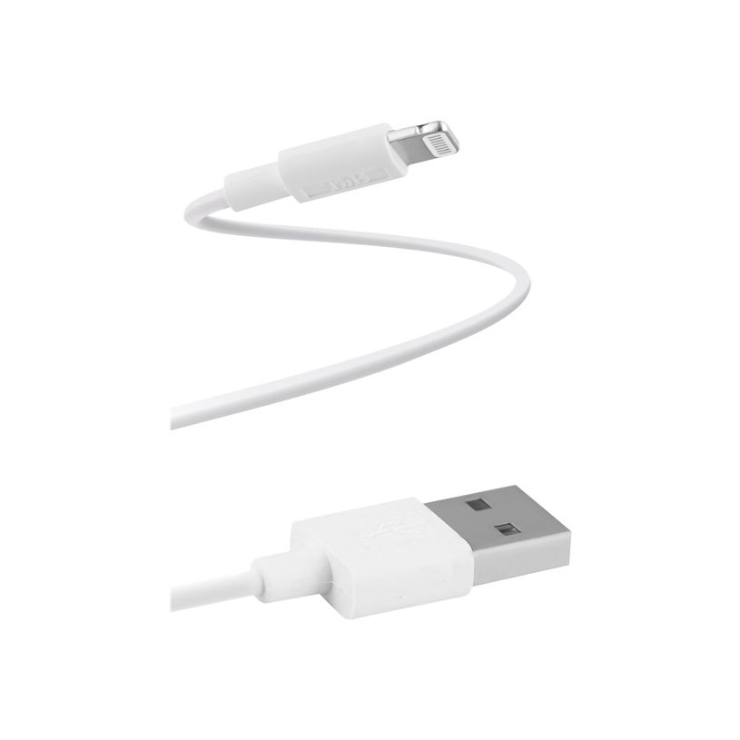 3303170065600-T'nB - câble de charge et de synchronisation USB/USB Lightning - 1 m - blanc-P_405122825_3-0