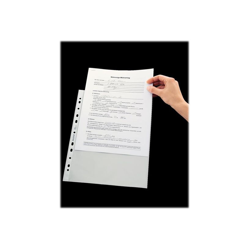 4002432432929-Leitz Standard - 100 Pochettes perforées - A4-P_405122882_4-3