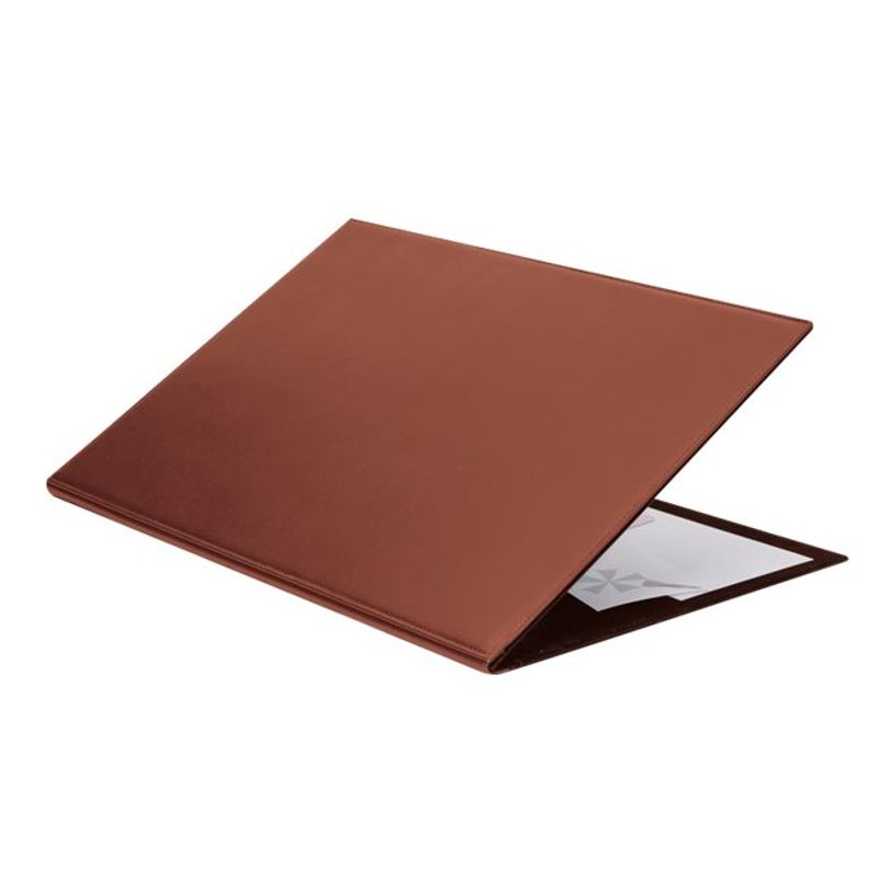 3338805000602-L'Agenda Moderne Satiny - Sous-main à rabat - 56 x 38 cm - marron - Quo Vadis-P_405123024_1-0