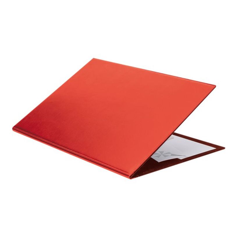 3338805003948-L'Agenda Moderne Satiny - Sous-main à rabat - 56 x 38 cm - orange - Quo Vadis-P_405123026_1-0